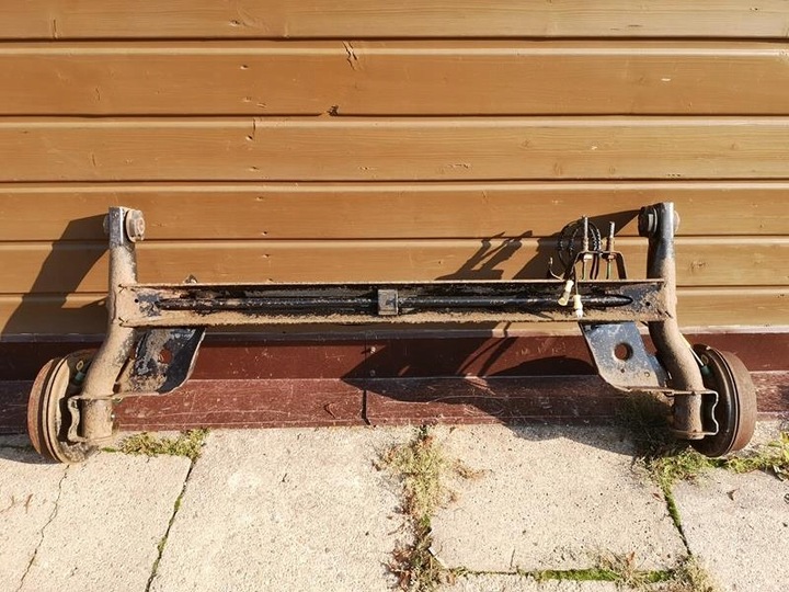 фото №6, Вісь балка задня барабани renault clio ii