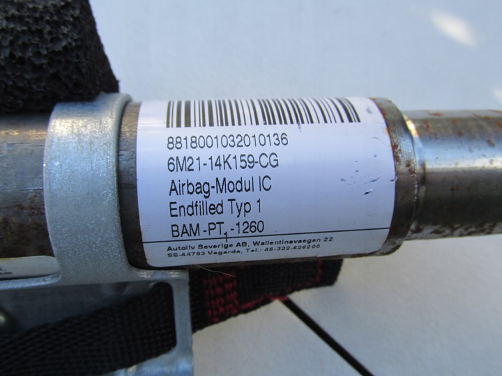 фото №7, Подушка безпеки шторка права ліва s-max mk1 2006 - 2015