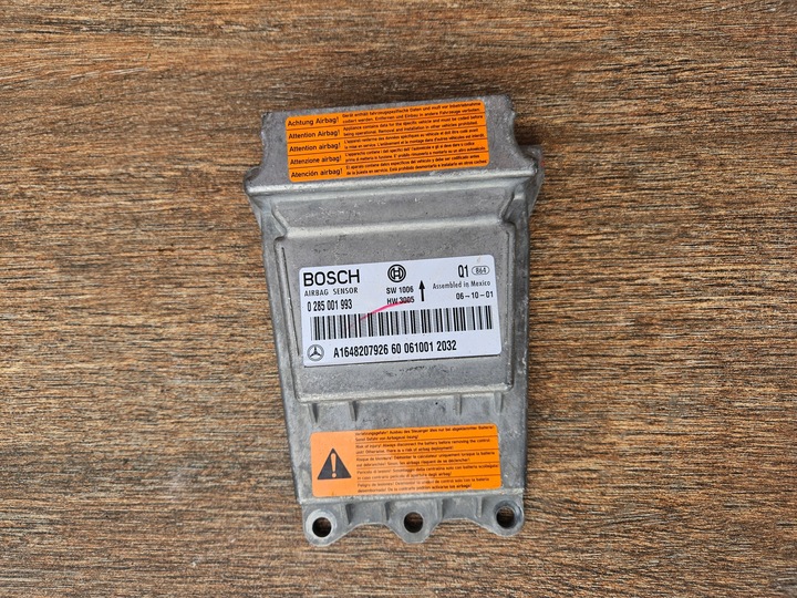 фото №1, Mercedes ml w164 05-11 модуль датчик подушка безпеки a1648207926