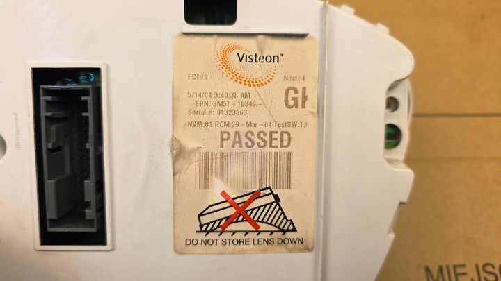 фото №14, Ford c-max mk1 03-07 r. focus mk2 спидометр 1.6 1.8 2.0 tdci дорестайлинг европа