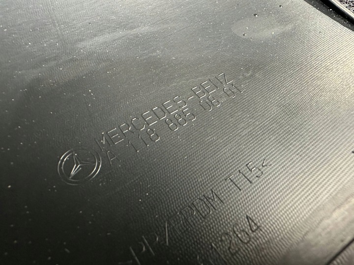 фото №10, Mercedes cla w118 диффузор накладка бампера зад новая a1188850801