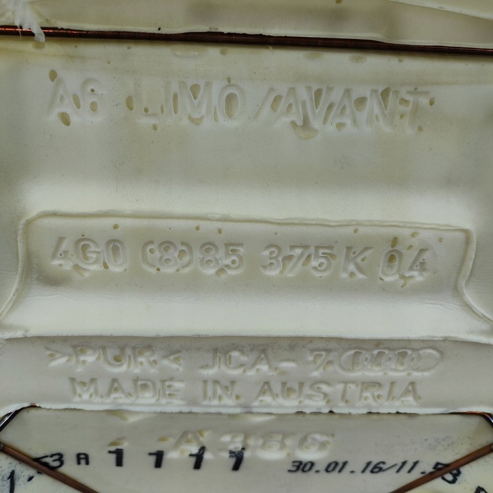 фото №7, Audi a6 s6 c7 4g 2016 сиденье задний