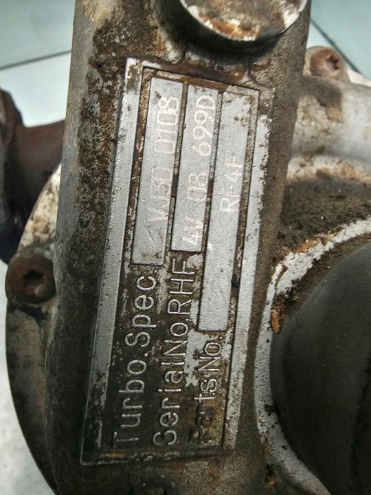 фото №6, Mazda premacy 2.0 td турбонагнітач rf4f vj30