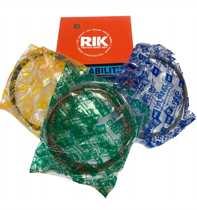 фото №1, Rik 20652-025 кільця поршневі mitsubishi 4g63 країна виробництва японський