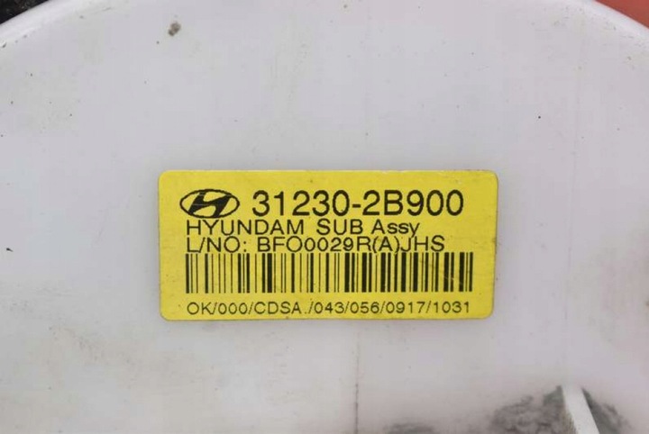 фото №7, Датчик уровня топлива 31230-2b900 hyundai santa fe 2 ii 2.2 crdi 153 km