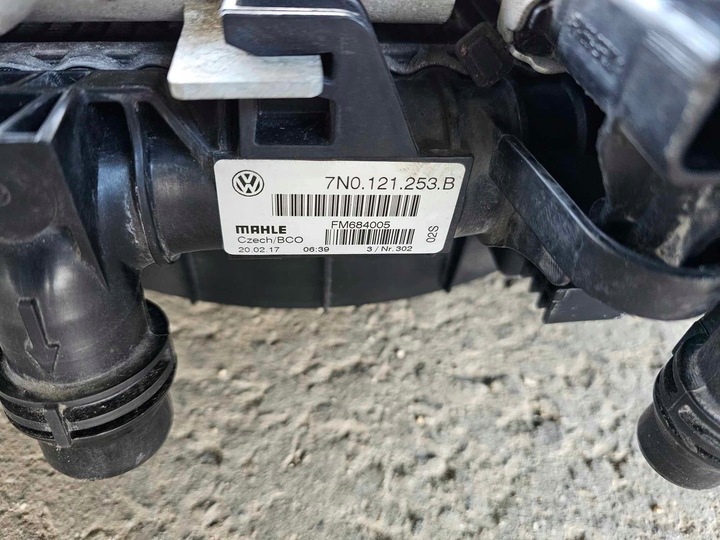 фото №9, Комплект радиатор вентиляторы vw sharan 7n рестайлинг seat alhambra рестайлинг 2015-