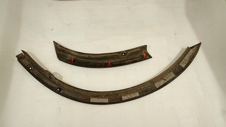 фото №9, Mitsubishi outlander 12-22 планки накладки крила + бампер лівий зад c508