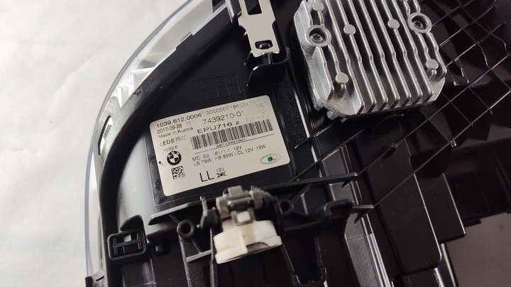 фото №13, Bmw g30 g31 полный led левый правые адаптивный лампа фара 7439210 7439209