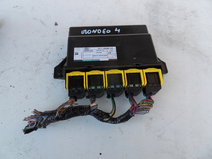 фото №1, Ford mondeo mk4 06-10 модуль блок керування комфорту