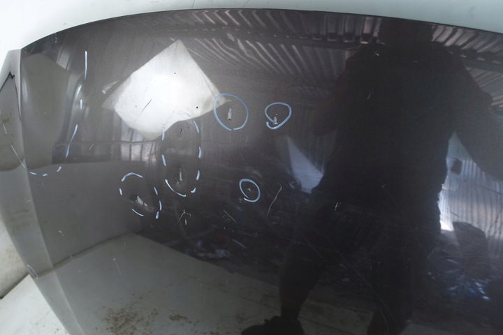 фото №10, Mitsubishi outlander ii рестайлинг 2010- крышка капот двигателя