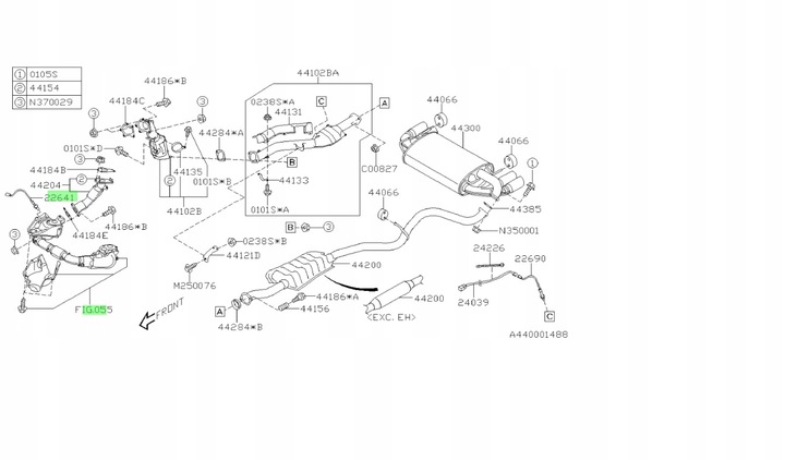 фото №10, Лямбда-зонд subaru impreza sti 2.5 2008-2013