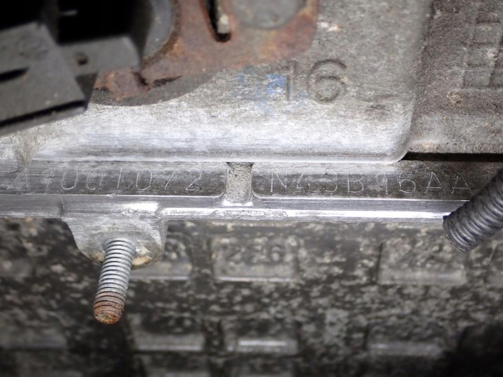 фото №9, Двигатель n43b16aa bmw 3 e90 e91 e92 bmw 1 e81 e87 116i 1.6i 122km рестайлинг 07r fv