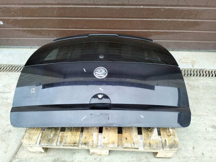 фото №9, Крышка багажника opel meriva a i годы 03-05 передний рестайлинг