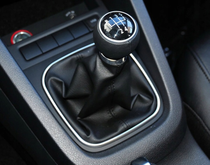 фото №9, Ручка изменения коробки передач чехол vw jetta golf v 5 vi 6 touran caddy eos 5 передача