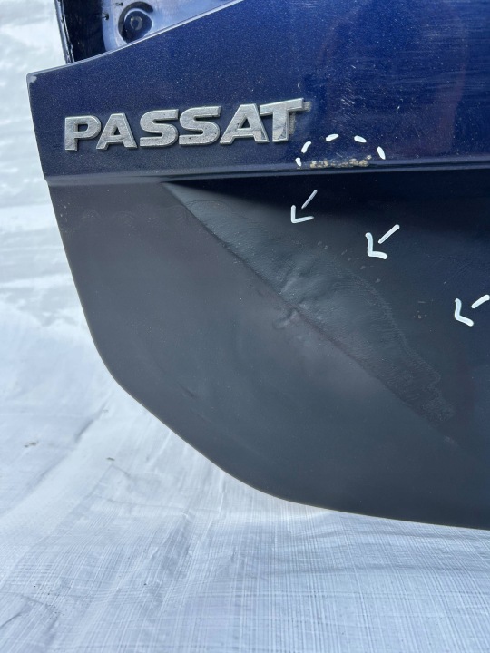 фото №9, Vw passat b8 14- универсал крышка багажника зад