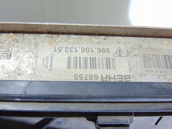 фото №8, Радиатор основний  правая boxster 986 2.7 99610613251