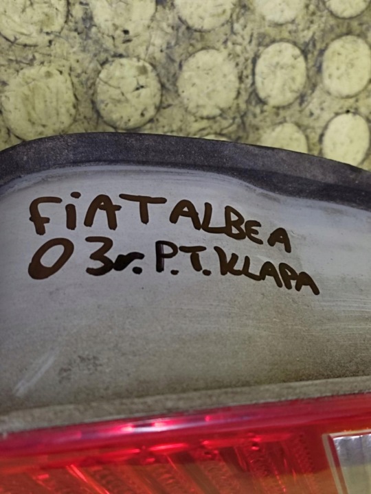 фото №10, Fiat albea фара правое зад w крышка багажника 041520999000