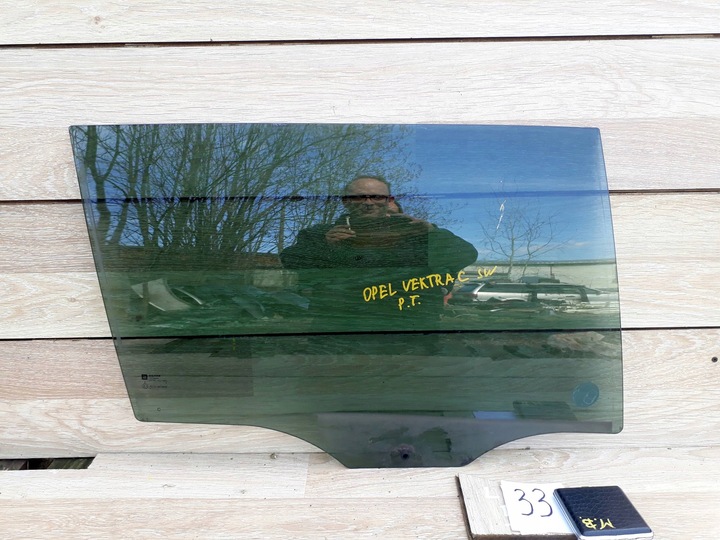 фото №1, Стекло боковая правые зад тонированная opel vectra c универсал