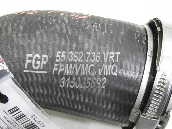 фото №7, Шланг труба интеркулер saab 9-3 ii 1.9 tid