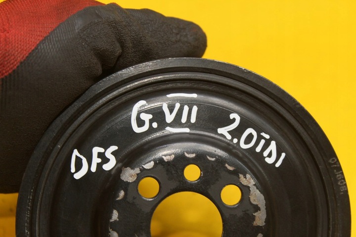 фото №6, Колесо пасове вала vw golf vii 2.0 tdi 03n117021