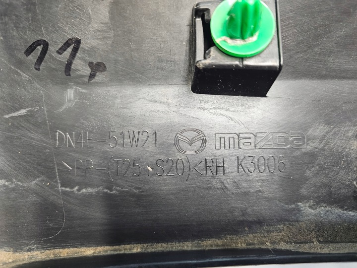 фото №15, Молдинг na крыло mazda mx-30 20-23 правое перед правая передняя dn4e-51w21