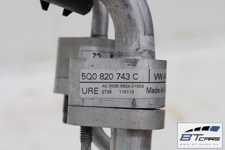 фото №6, Audi a3 vw трубки кондиционера климат 5q0816721 5q0820743c 5q0820741b 5q18167
