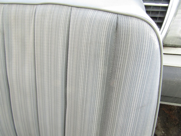 фото №9, 8 mercedes w124 sedan сірий диван задня спинка 85-88 вузька планка