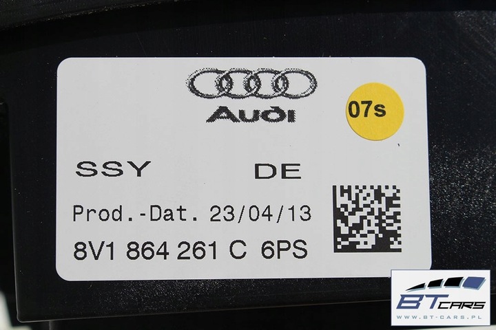 фото №14, Audi a3 набір mmi 3g+ монітор + зчитувач mib + панель 8v0035020b 8v0919604a