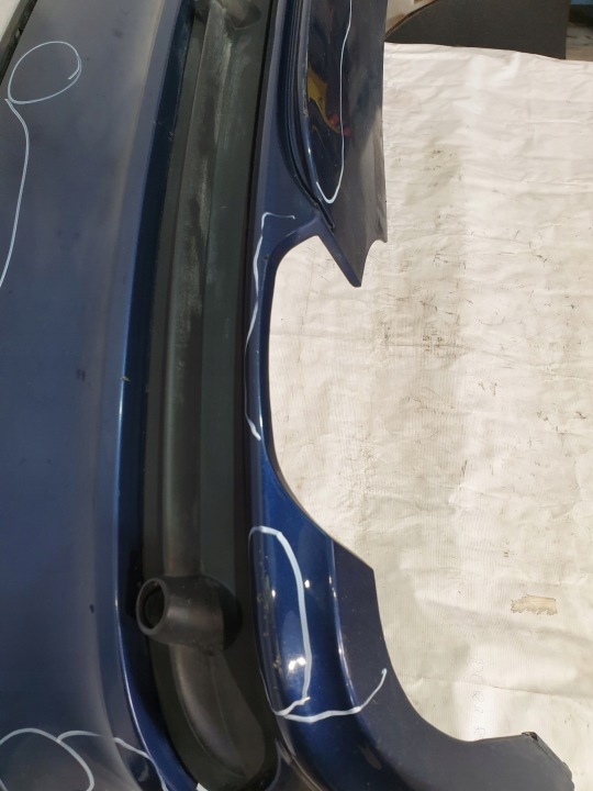 фото №9, Бампер задний mysticblau a07 bmw e46 универсал