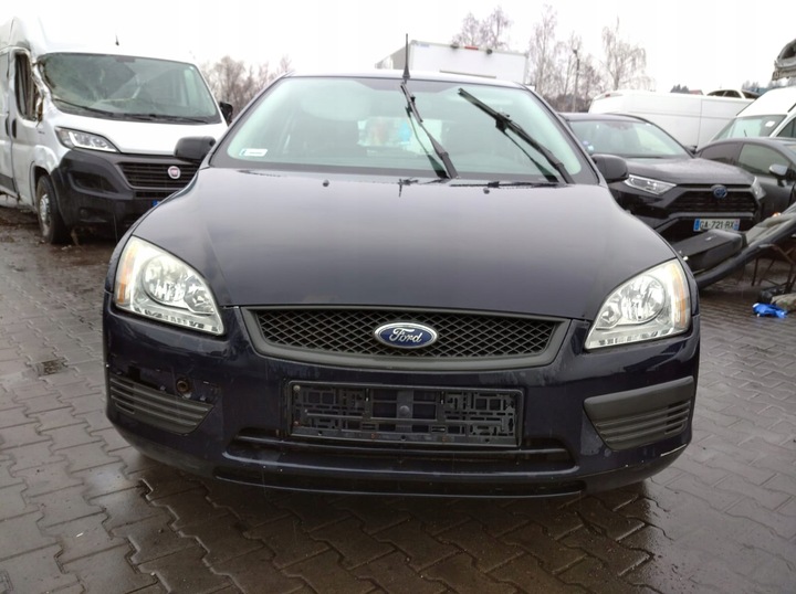 фото №14, Ford focus 2 ii mk2 04-07 капот крышка двигателя тёмно-синяя v3