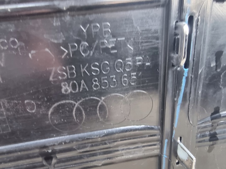 фото №14, Audi q5 80a s line рестайлинг 21- бампер перед переднее 80a807437p