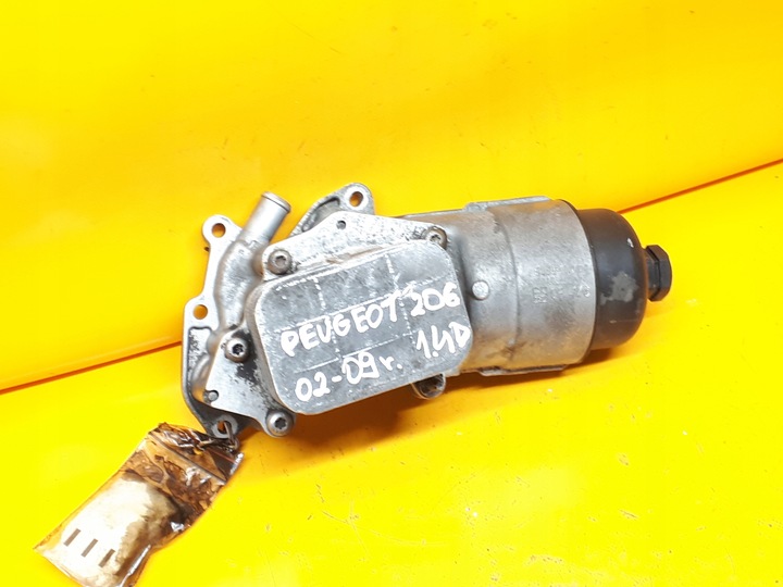 фото №1, Корпус фильтра масла peugeot 206 1,4hdi 02-09r