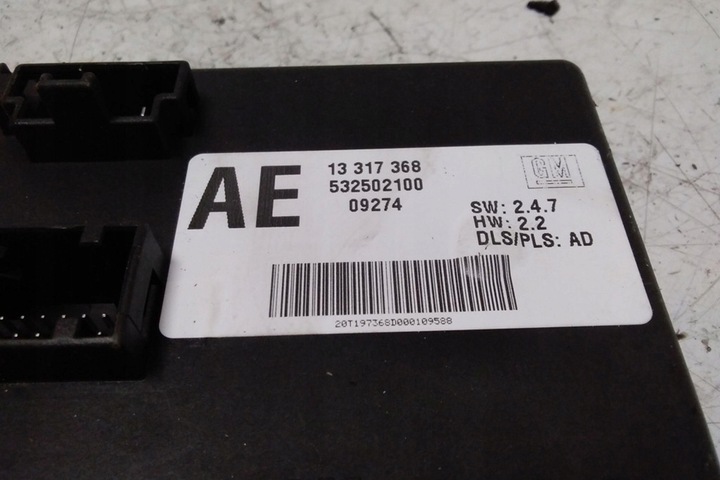 фото №1, Модуль света opel insignia a estate g09 13317368 2.0l дизель 120kw 2007