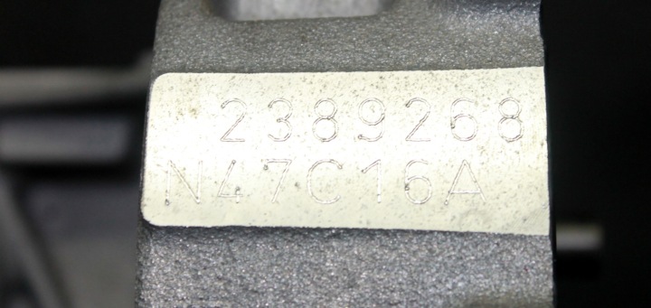 фото №13, Mini r55 r56 r57 r60 r61 - n47c16a 1.6d - блок  двигуна - номінал - справний