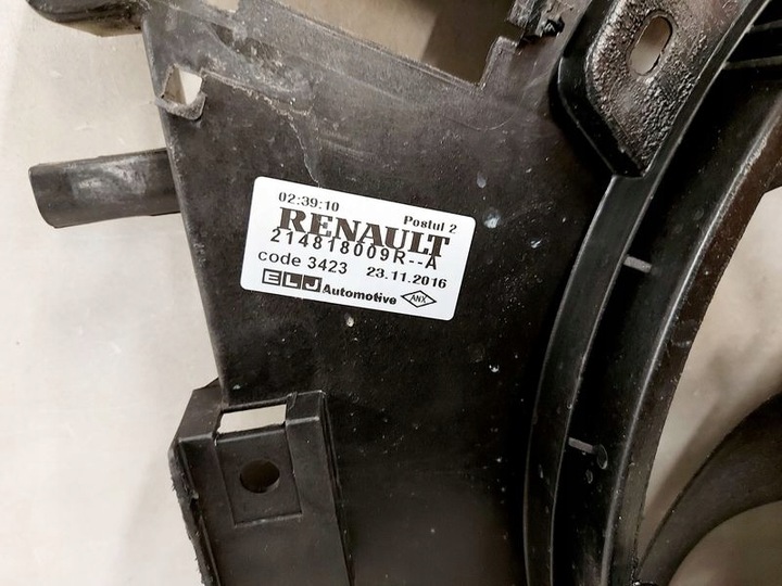 фото №6, Renault clio iv 1.5 dci 1.2 tce вентилятор вентилятор радіатор 214818009r
