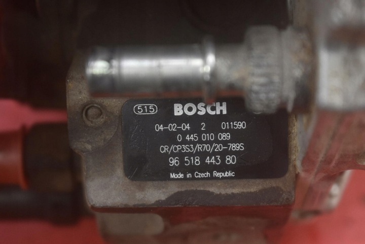 фото №7, Насос впрыскивающий 9651844380 0445010089 ford focus c-max mk1 1.6 tdci 109 km