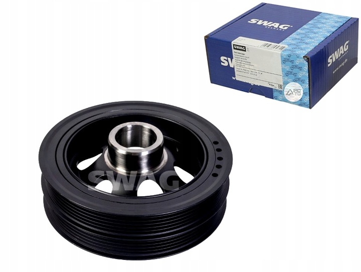 фото №1, Колесо ременное вала коленчатого ford transit v363 2.0d 03.16- swag