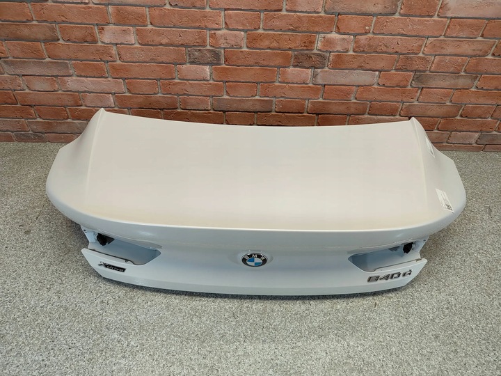 фото №11, Кришка зад задня кришка багажника bmw 8 g16 a96 mineral білий