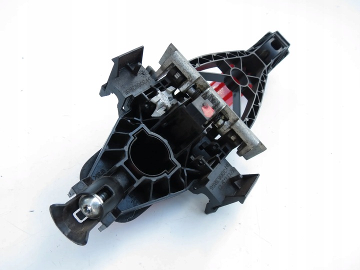 фото №10, Ручка зовнішня двері лівий зад задня 612 passion red volvo s40 ii v50