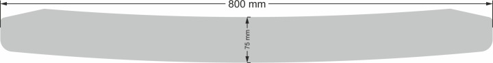 фото №8, Mitsubishi galant ix 2008-2012 накладка na бампер