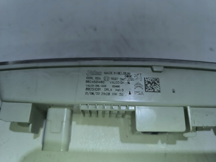 фото №5, Opel zafira d vivaro c peugeot expert iii 3 drl фара led 9824531480