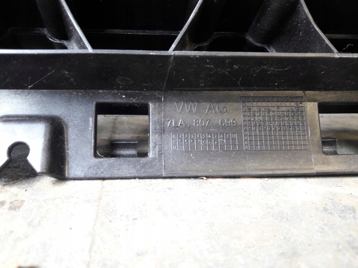 фото №9, 7la807699 решітка радіатора решітка бампера перед vw t6 рестайлінг