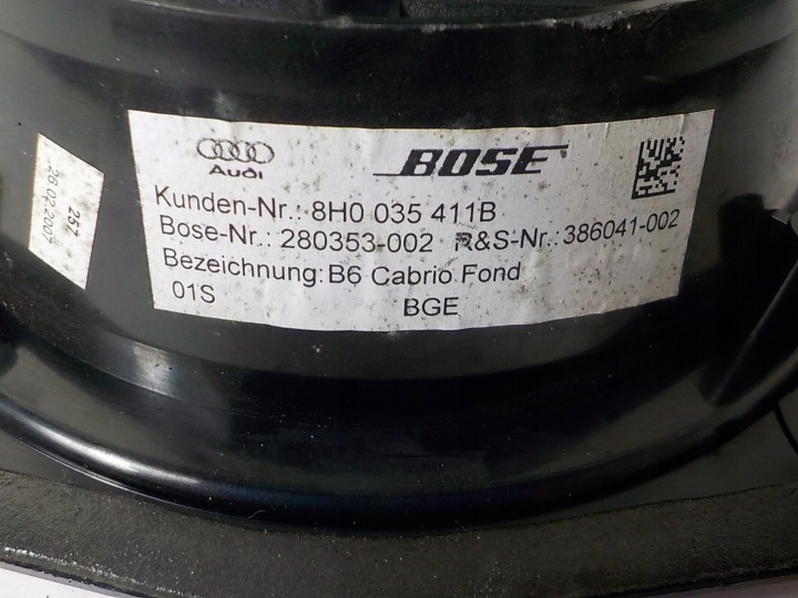 фото №10, Audi tt ii 8j сабвуфер динамики усилитель комплект 8j0035223d