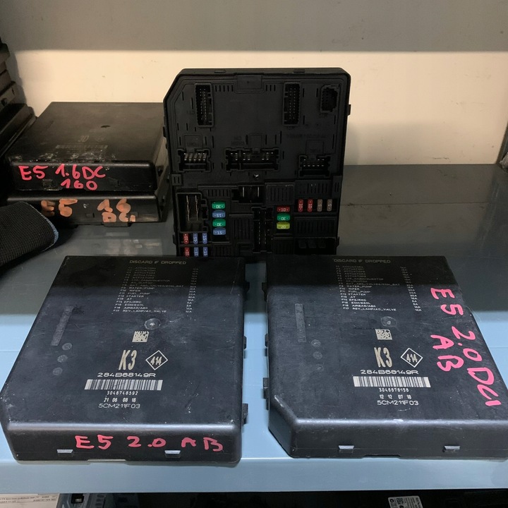 фото №1, Renault espace v 1.8 tce 2.0 dci adblue модуль bsi запобіжники 284b68149r