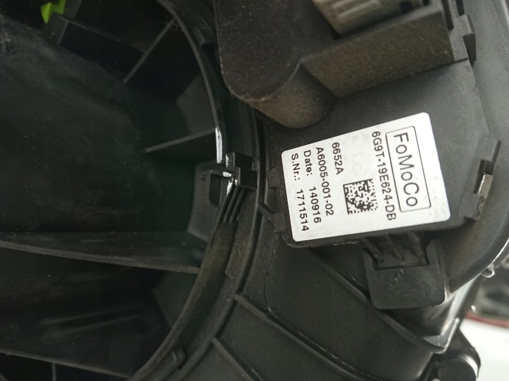 фото №13, Ford s-max mk1 рестайлинг 10- отопитель подача воздуха туннель