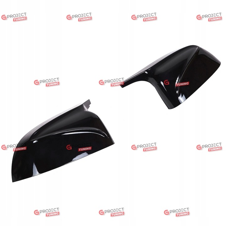 фото №7, Накладки зеркал bmw x3 g01 x4 g02 x5 g05 x6 g06 x7 g07 gloss чёрный