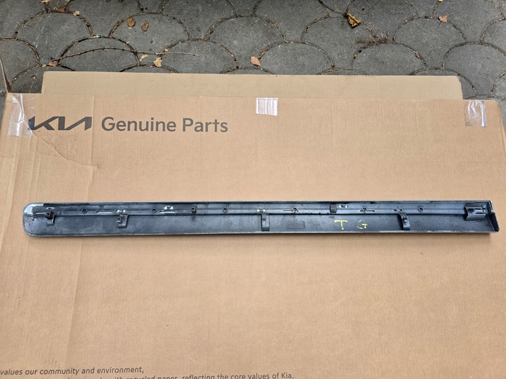 фото №3, Citroen c8 планка двері хром лівий зад 1401028477 оригінал