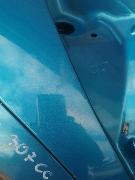 фото №6, Кришка зад peugeot 307 cc cabrio колір kmud рестайлінг 06-09