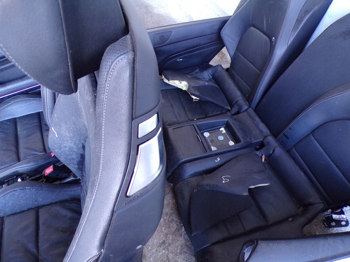 фото №15, Сидіння шкіряні шкіра комплект обшивки mercedes w207 купе