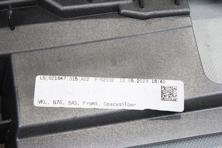 фото №13, Бампер перед bmw g70 eu c67 spacesilver